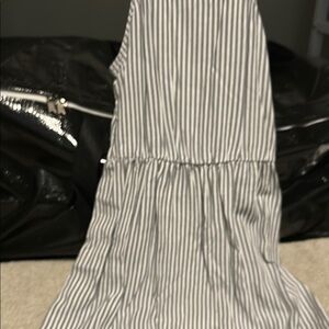 Little girls Striped Sleeveless Dress